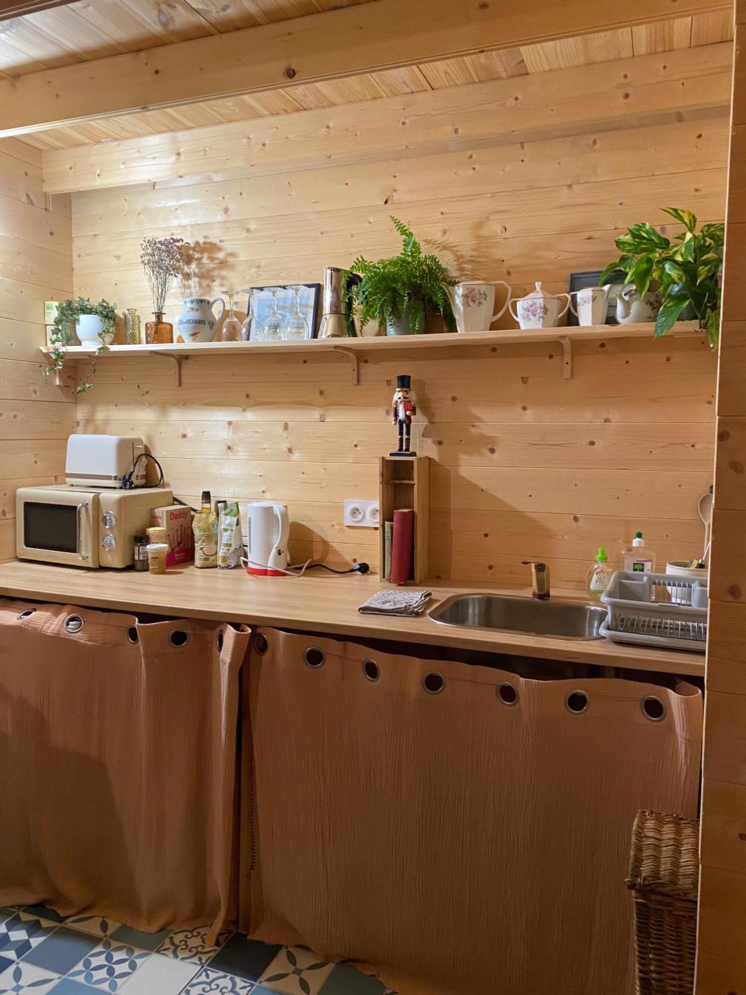 Maison En Bois 1 Chambre 4 Couchages Type Tiny House Granville Eksteriør bilde