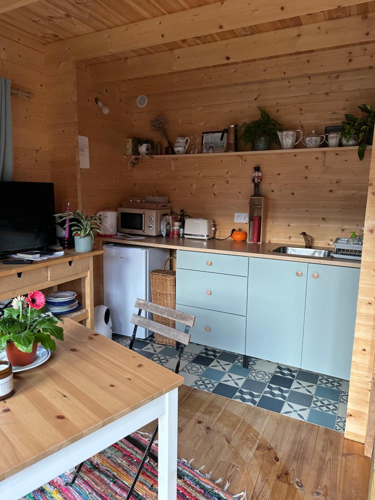 Maison En Bois 1 Chambre 4 Couchages Type Tiny House Granville Eksteriør bilde